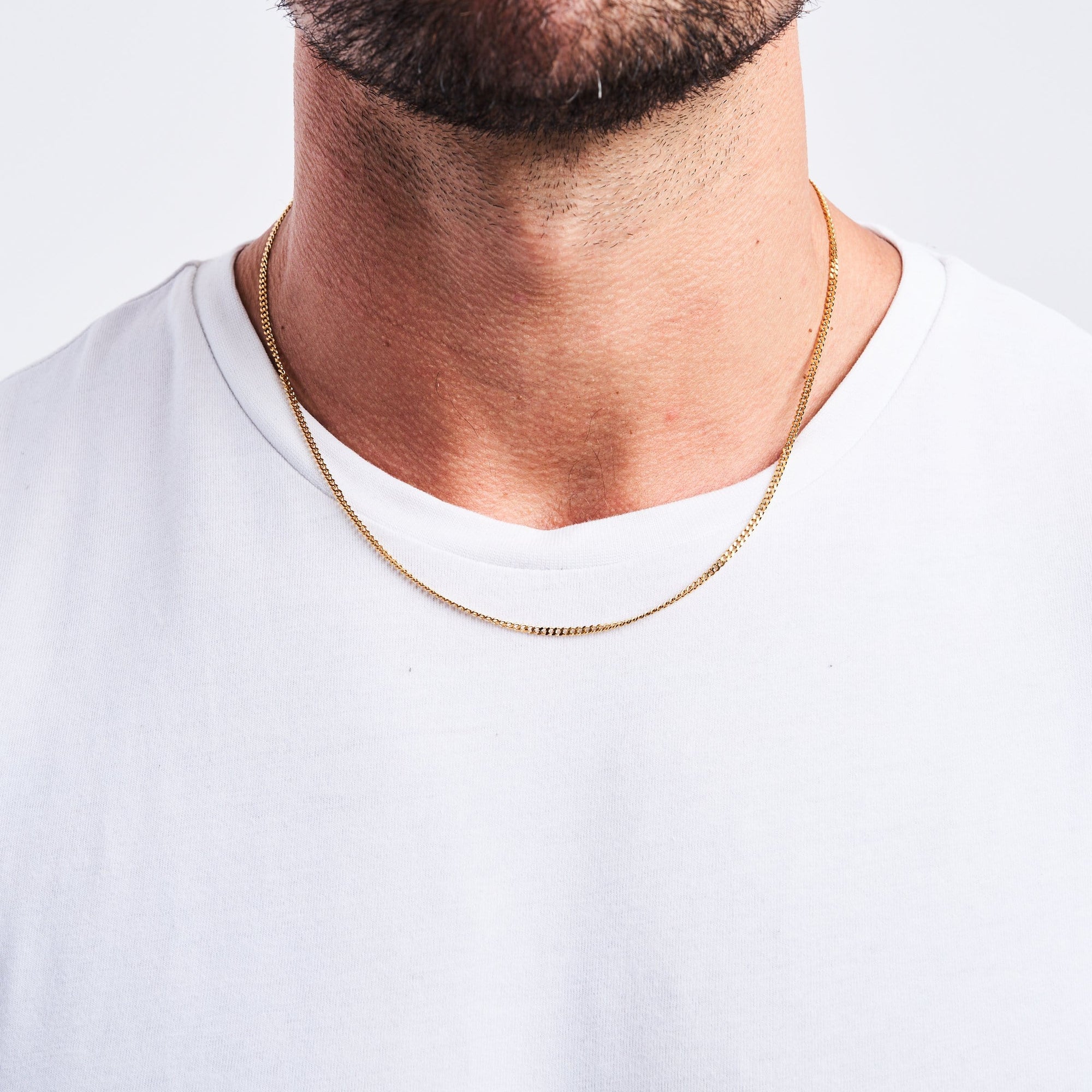 Minimal Curb (Gold) 2mm