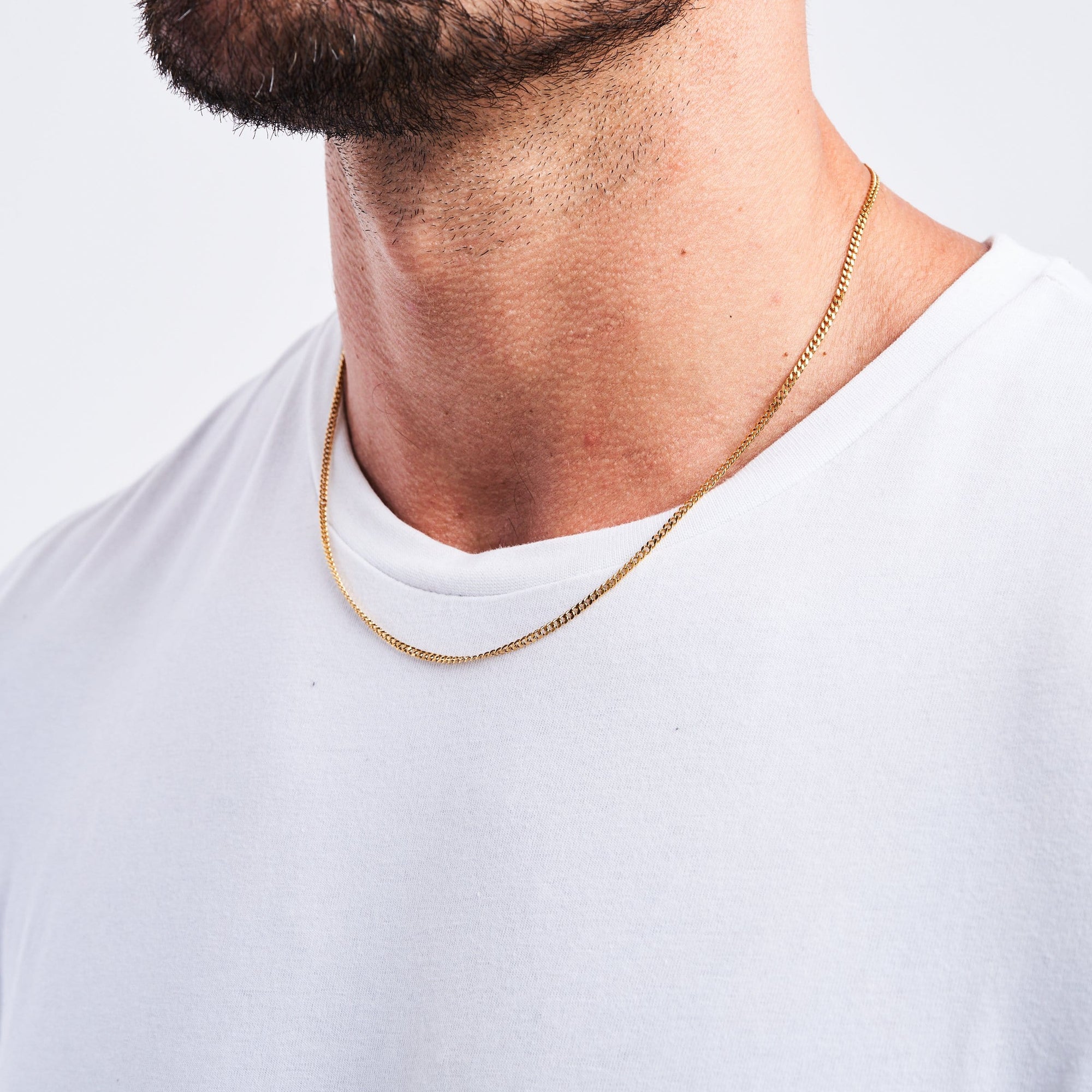 Minimal Curb (Gold) 2mm