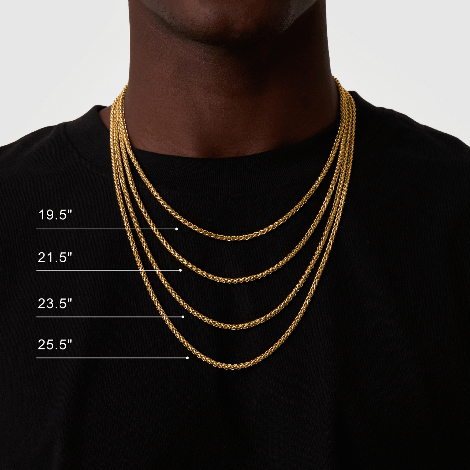 Minimal Wheat (Gold) 3mm