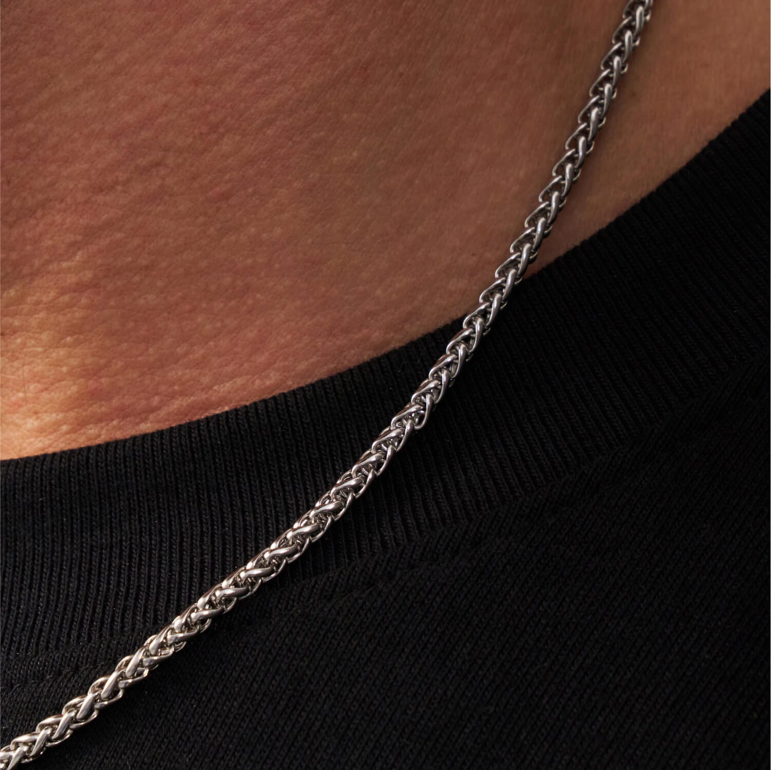 Minimal Wheat (Silver) 3mm